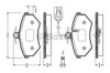 VW 357615116 Brake Pad Set, disc brake